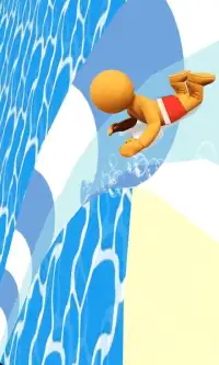 Aquapark Slide Race IO Screen Shot 1