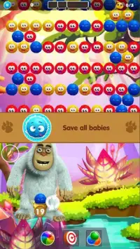 Bubble Monsters - Fun and cute bubble shooter Screen Shot 4