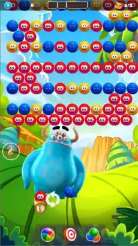 Bubble Monsters - Fun and cute bubble shooter Screen Shot 3