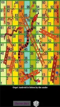 Retro Moving Snake And Ladders Number Puzzle Screen Shot 2