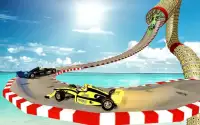 Top Speed Mega Ramp Formula Car Stunts Race Tracks Screen Shot 1