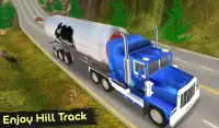 Uphill Oil Tanker Fuel Transport Sim 2018 Screen Shot 8