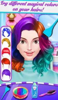 Girls Makeover Hair Salon Game Screen Shot 4
