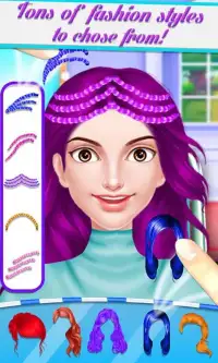 Girls Makeover Hair Salon Game Screen Shot 5