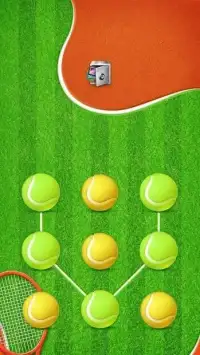 AppLock Theme Tennis Screen Shot 2
