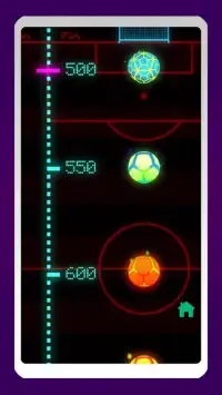 Neon Flick Soccer - Free Kick Game Screen Shot 3