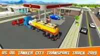 Us Oil Tanker City Transport Truck 2019 Screen Shot 0