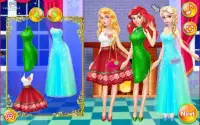 Princess Elsas Party - Dress up games for girls Screen Shot 0
