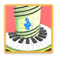 Helix Piano Tiles - Unlimited Piano Loop