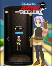 Subway Ninja Runner Go! Screen Shot 1