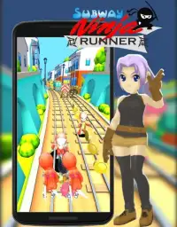 Subway Ninja Runner Go! Screen Shot 6