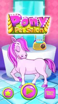 Pony Pet Salon - Kids Game Screen Shot 2