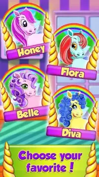 Pony Pet Salon - Kids Game Screen Shot 0