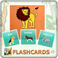 Animals Talking Flashcards for Kids