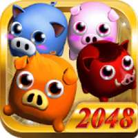 Piggy Clash 2048