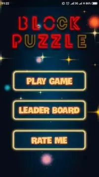 Puzzle game: Classic Block Screen Shot 1