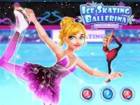 Ice Skating Ballerina: Dress up & Makeup Girl Game Screen Shot 1