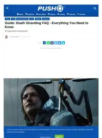 death stranding guide and tips Screen Shot 1