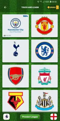Football Clubs Logo Quiz Screen Shot 0