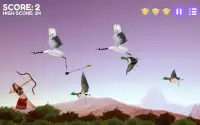 Duck Huntress Archery - aim bow and fire arrows Screen Shot 3
