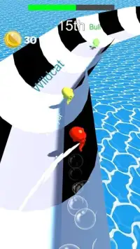 Aqua io - park race Screen Shot 0