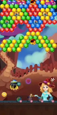 Happy Witch: Bubble Shooter 2019 Screen Shot 4