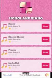 MOMOLAND I'm So Hot Piano Games Songs 2019 Screen Shot 3