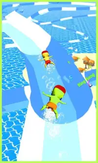 Aquapark Slide Adventure Racing IO 2019 Screen Shot 3