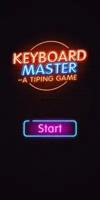 Keyboard Master - A Typing Game Screen Shot 1