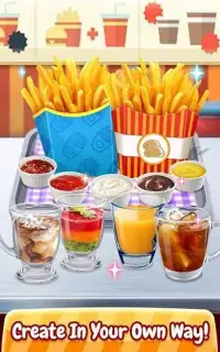 Fast Food - French Fries Maker Screen Shot 1