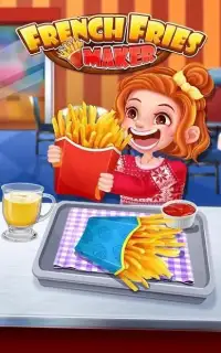 Fast Food - French Fries Maker Screen Shot 0