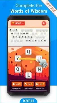 Wordy Wars - Multiplayer Word Play Screen Shot 0