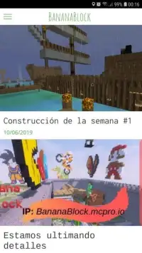 BananaBlock - Minecraft al Máximo! Screen Shot 4