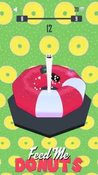 Feed Me Donuts in 3D - Ball Jump Game Screen Shot 2