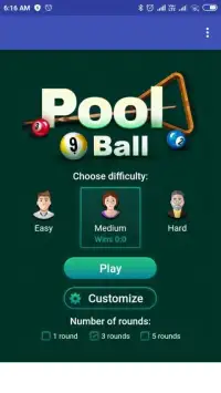9 Pool Ball Game Screen Shot 6