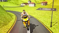 Flying Moto Racer 3d Screen Shot 14