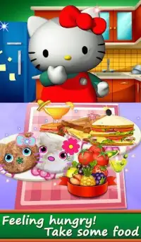 Hello Kitty Food Lunchbox: Cooking Cafe Game Screen Shot 2