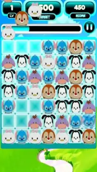 Bear and Tsum-Tsum Best Puzzle Line Games Screen Shot 3