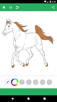 Horse Coloring Pages Screen Shot 5