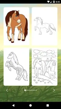 Horse Coloring Pages Screen Shot 8
