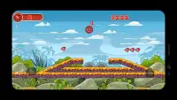 Red Adventurer fun ball - Runner & escape game Screen Shot 2