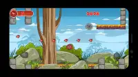 Red Adventurer fun ball - Runner & escape game Screen Shot 0