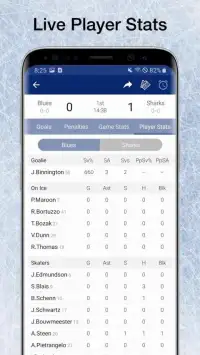 Stars Hockey: Live Scores, Stats, Plays, & Games Screen Shot 3