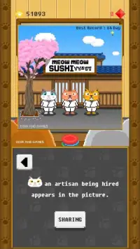 Meow Meow Sushi Screen Shot 0