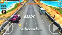 Cars Race Fighter Fever Screen Shot 2