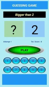 Number Guessing Game Screen Shot 0