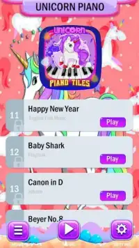 MAGIC UNICORN PIANO Screen Shot 2