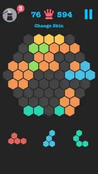 Hexagon Fit - Block Hexa Puzzle & Merge Brick Screen Shot 9