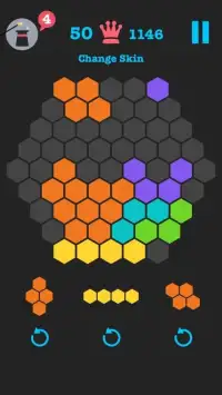 Hexagon Fit - Block Hexa Puzzle & Merge Brick Screen Shot 8