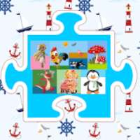 Kids Jigsaw and Sliding Puzzle Game